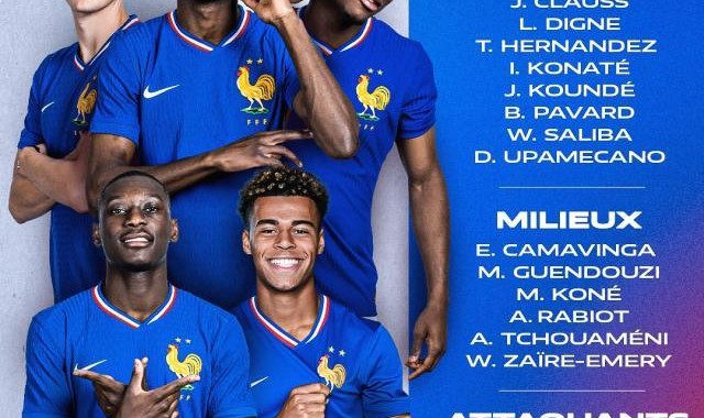 博鱼电竞平台-法国队名单：姆队回归，登贝莱在列，巴黎锋群闪耀时